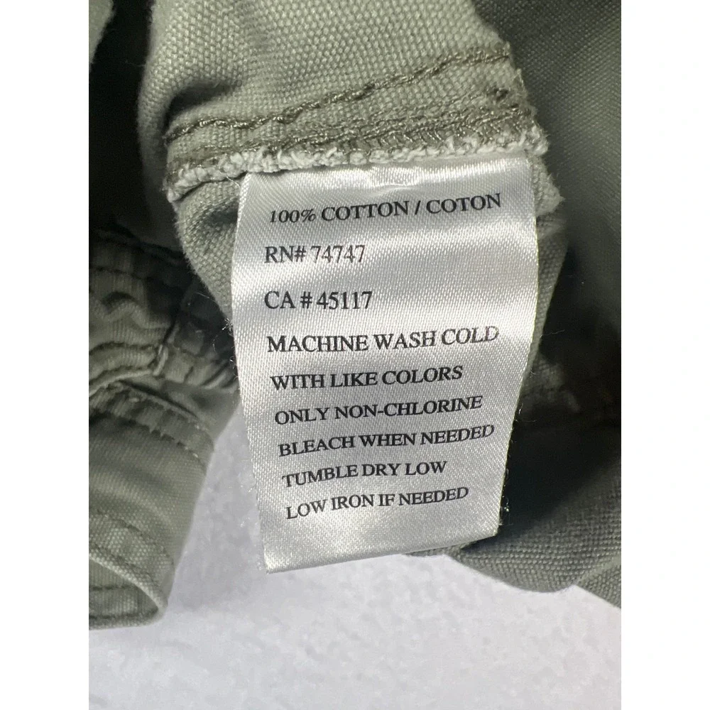 RedHead Cargo Shorts Olive Green Cotton Canvas Utility Gorpcore Outdoor Mens 44